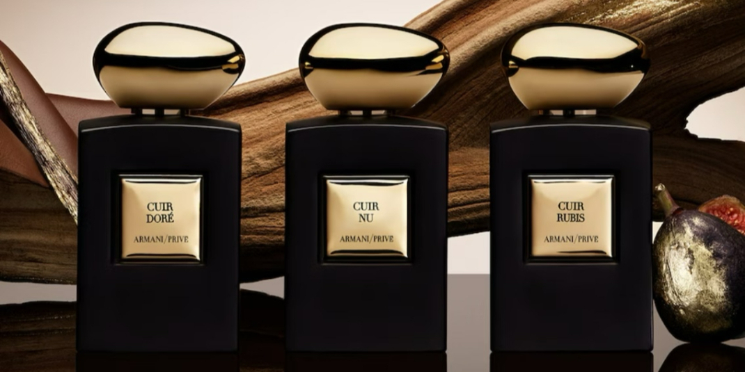 Обновление в линейке Armani Privé – кожаные композиции Cuir Doré и Cuir Rubis