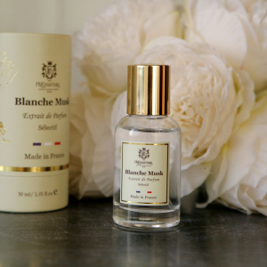 Звенящие металлические альдегиды, и морозная свежесть в аромате Blanche Musk от PREparfumer